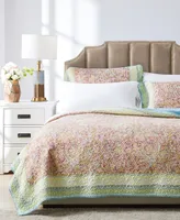 Greenland Home Fashions Palisades Pastel 3-Pc. Quilt Set