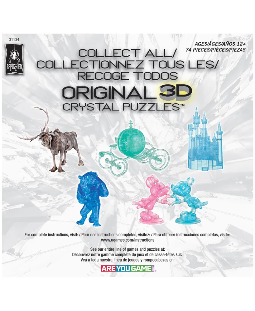 3D Disney Maleficent Crystal Puzzle Set