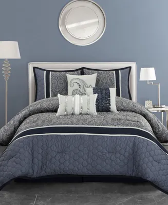 Stratford Park Donovan 7-Piece Comforter Set, California King