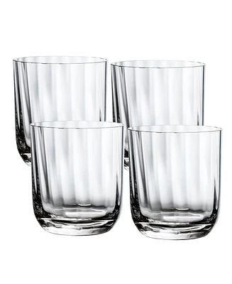 Villeroy & Boch Rose Garden Double Old Fashioned Glass, Set of 4