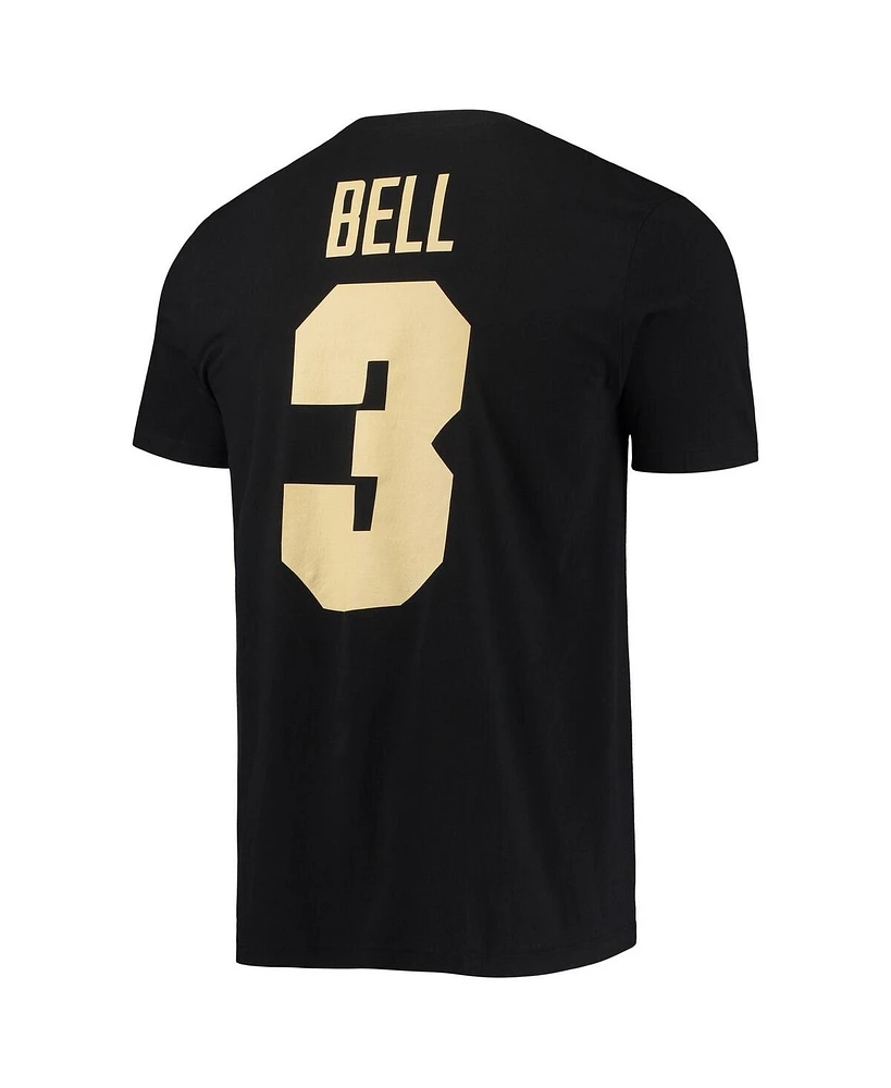 Men's Nike David Bell Black Purdue Boilermakers 2022 Nfl Draft Name and Number T-shirt