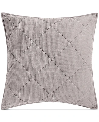 Hotel Collection Dobby Diamond 2-Pc. Sham Set, European, Exclusively at Macy's