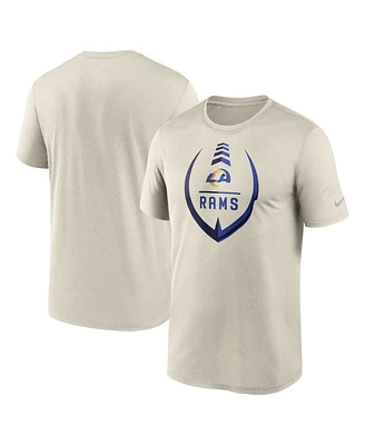 Men's Nike Bone Los Angeles Rams Icon Legend Performance T-shirt