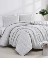 Southshore Fine Linens Dhara 2 Piece Textured Duvet Cover Set, Twin/Twin Xl