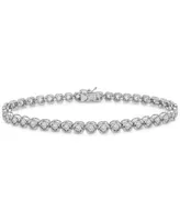 Men's Diamond Tennis Bracelet (1 ct. t.w.) in Sterling Silver