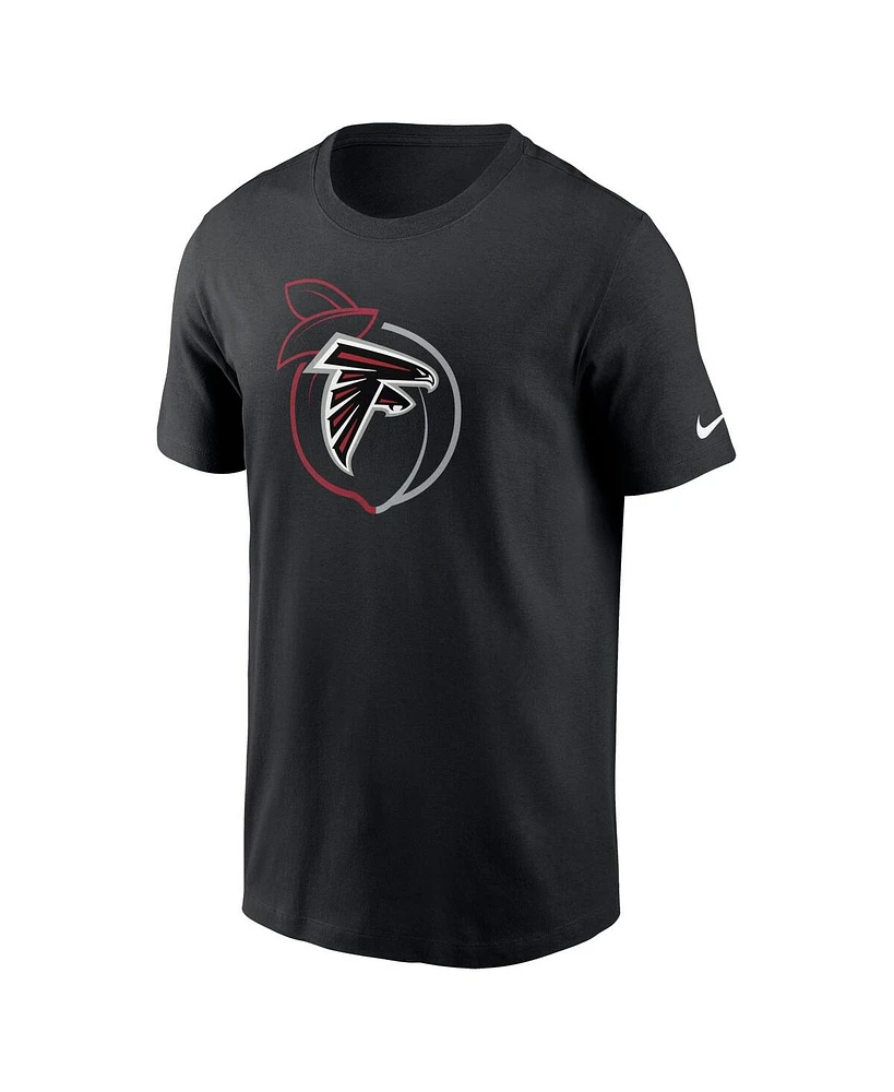 Men's Nike Black Atlanta Falcons Essential Local Phrase T-shirt