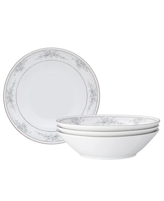 Noritake Sweet Leilani Set of 4 Soup Bowls, Service For 4
