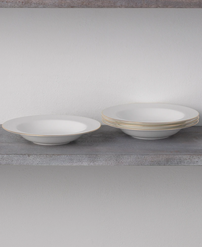 Noritake Accompanist Set of 4 Soup Bowls