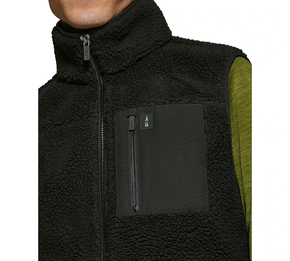 Bass Outdoor Men's Coastal Fleece Full-Zip Vest