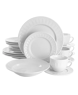 Elama Country Kitchen 20 Pc. Dinnerware Set, Service for 4