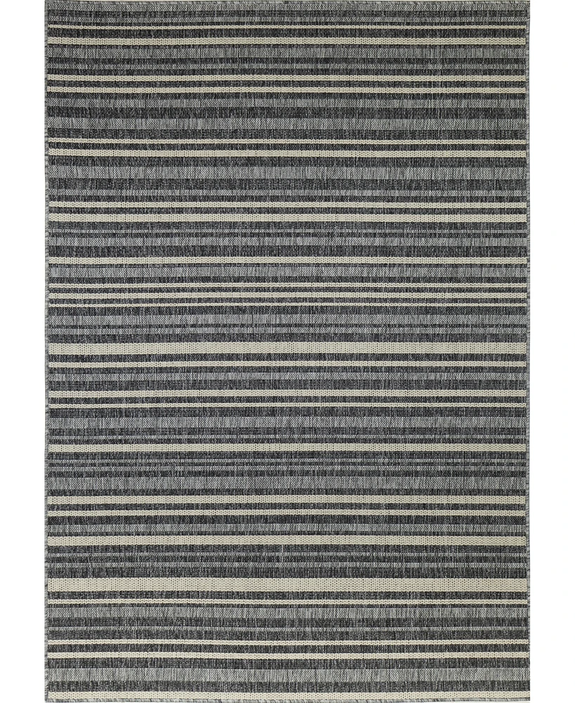 Closeout! Bashian Portico PRT105 7'10" x 10' Outdoor Area Rug