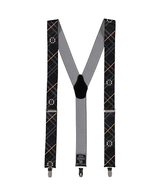 Men's Black Boston Bruins Suspenders