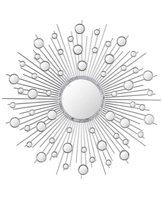 Empire Art Direct 'Milkyway I' Bling Round Wall Mirror, 36" x 36"