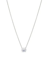 Eliot Danori Rhodium Plated Large Necklace, Created for Macy's