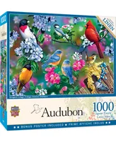 Masterpieces Audubon - Songbird Collage 1000 Piece Jigsaw Puzzle