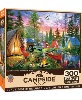 MasterPieces Campside - Moonlight Camping 300 Piece Ez Grip Puzzle