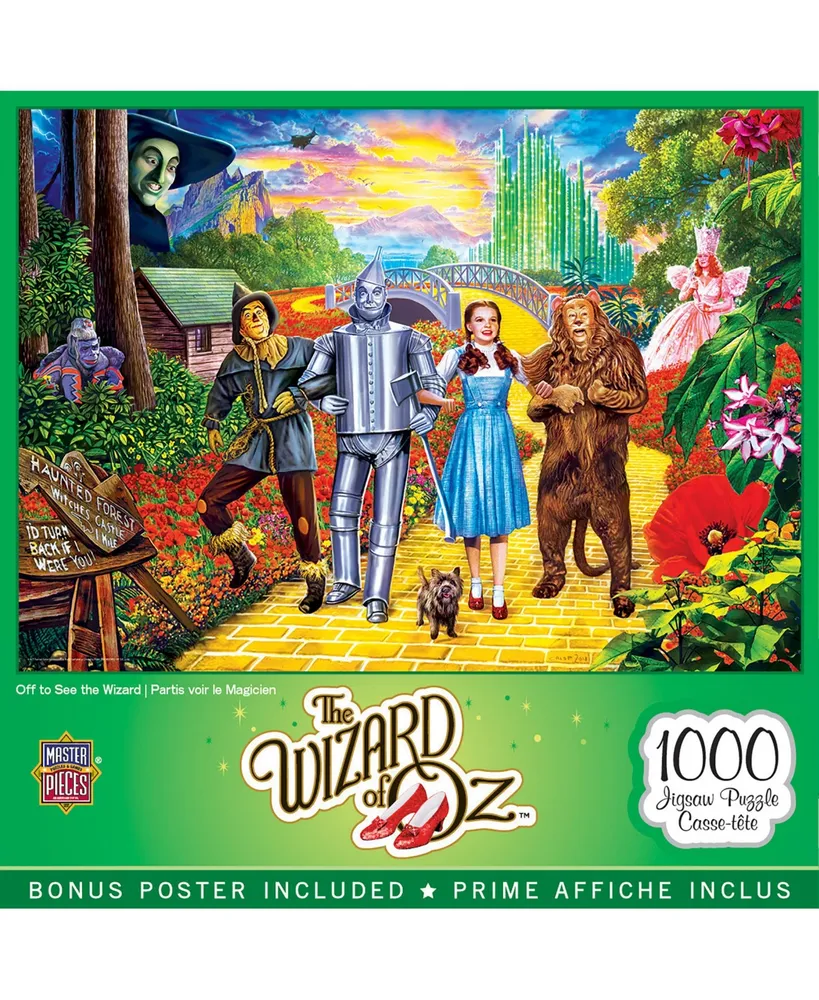 MasterPieces The Wizard of Oz - Off to See the Wizard 1000 Piece Puzzle