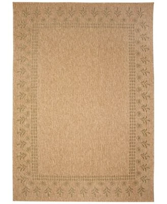 Liora Manne Sahara Block Print Border Area Rug