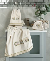 Linum Home Turkish Cotton Belinda Embellished 2-Pc. Hand Towel Set