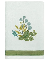 Linum Home Turkish Cotton Botanica Embellished 2-Pc. Hand Towel Set