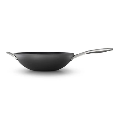 Calphalon Premier Hard-Anodized Nonstick 13" Flat Wok