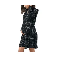 Ripe Maternity Maternity Fifi Shirt Dress Black