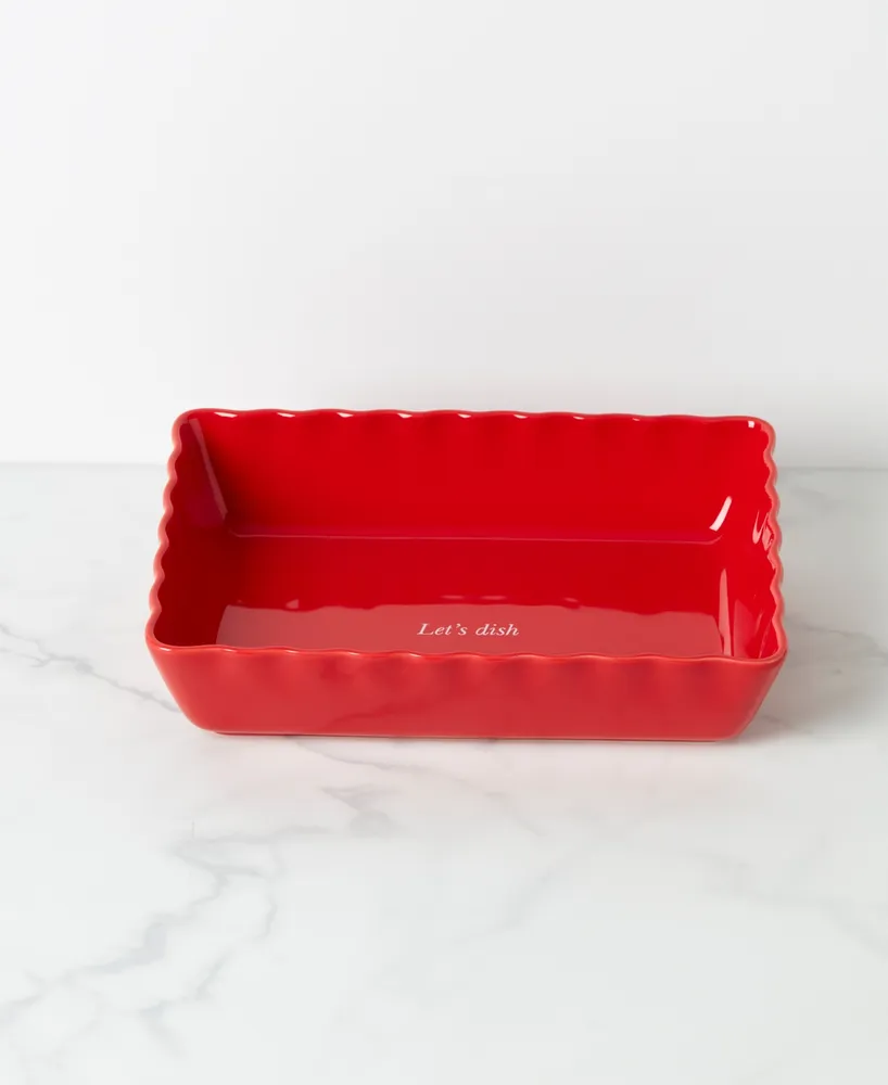 kate spade new york Make it Pop Rectangle Baking Dish