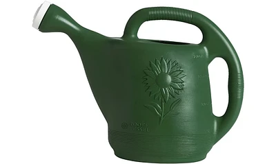 Novelty Classic Plastic Watering Can, Green, 2 Gallons