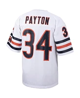 Men's Mitchell & Ness Walter Payton White Chicago Bears Big and Tall 1985 Retired Player Replica Jersey
