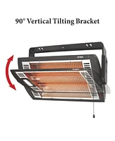 Optimus 600-Watt To 1200-Watt Garage, Shop Ceiling Mount Utility Portable Heater