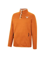 Men's Colosseum Texas Orange Texas Longhorns Rebound Quarter-Snap Jacket