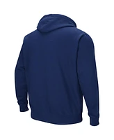 Men's Colosseum Navy Murray St. Racers Arch & Logo Pullover Hoodie