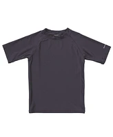 Toddler, Child Boys Slate Short Sleeve Rash Top
