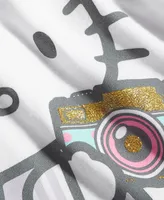 Toddler Girls Short Sleeve Hello Kitty Camera Tee