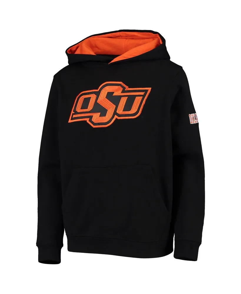 Big Boys Stadium Athletic Black Missouri Tigers Big Logo Pullover Hoodie