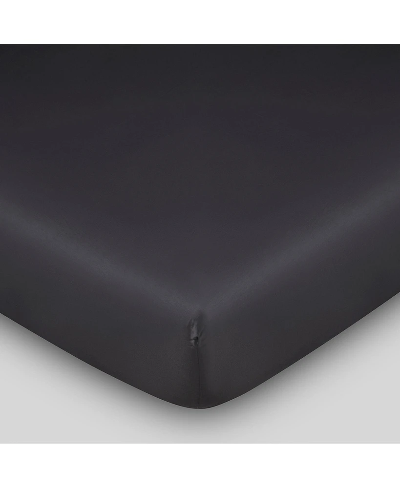 Fabdreams Organic 300 Thread Count Certified Cotton Percale Fitted Sheet