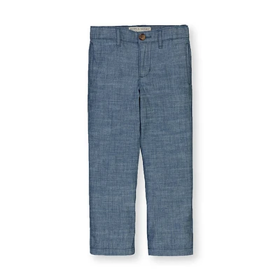 Hope & Henry Toddler Boys Chambray Suit Pant