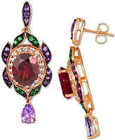 Le Vian Multi-Gemstone Drop Earrings (7 ct. t.w.) in 14k Rose Gold