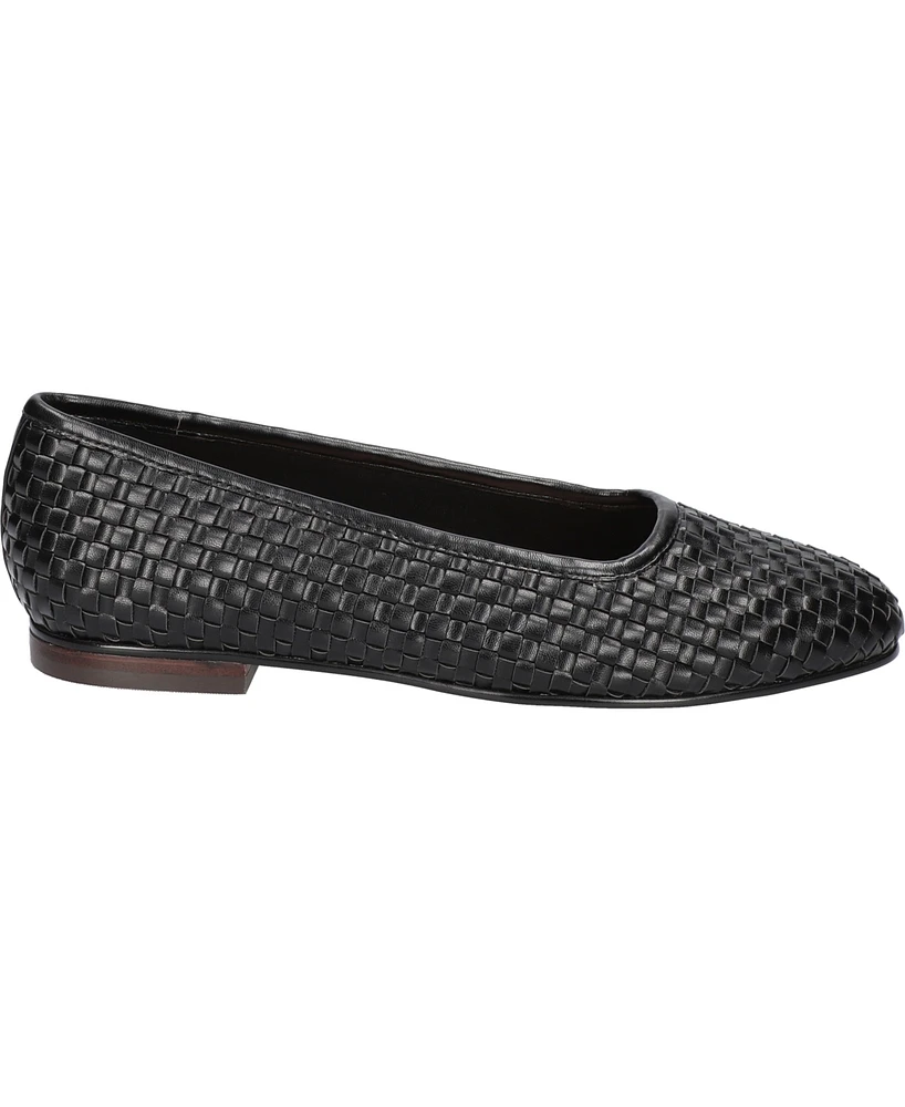 Bella Vita Women's Kimiko Square Toe Flats