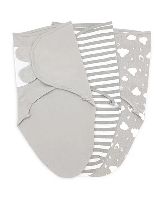 Bublo Baby Baby Baby Swaddle Blanket Girl, 0-3 Month, 3 Pack Newborn Swaddles Adjustable Swaddling Sleep Sack