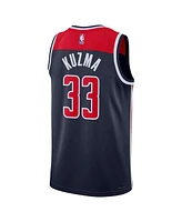 Men's Jordan Kyle Kuzma Navy Washington Wizards Statement Edition Swingman Jersey