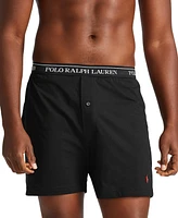 Polo Ralph Lauren Men's 3-Pack Cotton Classic Knit Boxers