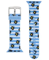 WITHit Blue Flower Child Silicone Band by Dabnee Lee designed for Apple Watch 42mm (Series 10) & 38/40/41mm