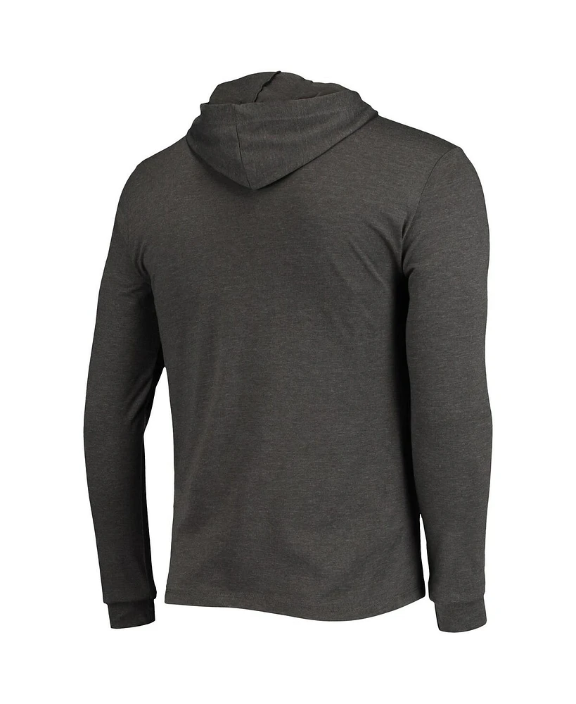Men's Concepts Sport Red, Charcoal Texas Tech Red Raiders Meter Long Sleeve Hoodie T-shirt and Jogger Pants Sleep Set