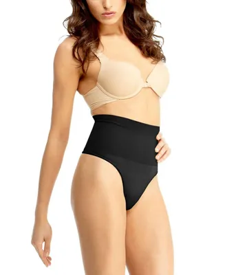 MeMoi Women's High-Waisted Seamless Shaping Thong