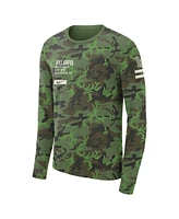 Men's Nike Camo Villanova Wildcats Military-Inspired Long Sleeve T-shirt