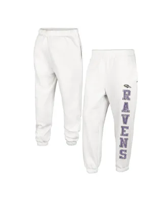 Women's '47 Brand Oatmeal Baltimore Ravens Harper Joggers