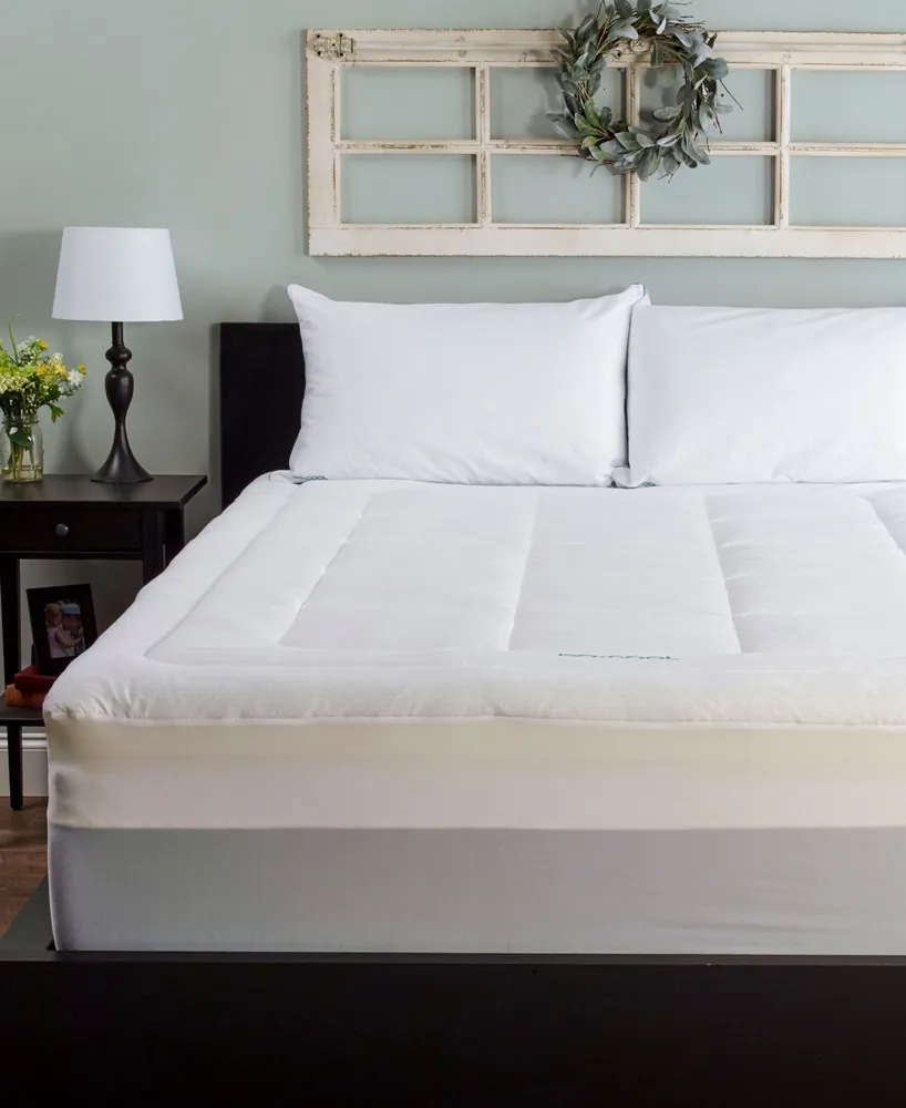 Oulast 3" Memory Foam Mattress Topper, Full