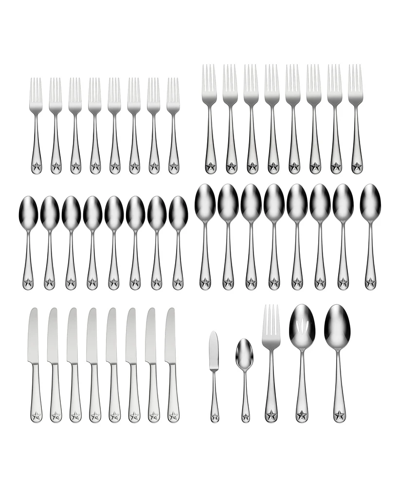 Oneida Tindra 45-pc Flatware Set, Service for 8