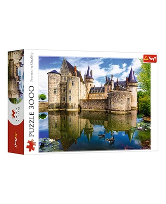 Trefl Red 3000 Piece Puzzle - Castle in Sully-sur-Loire, France